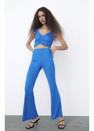 Синій костюм зара zara синий