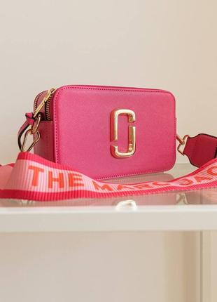 Сумка marc jacobs hot pink2 фото