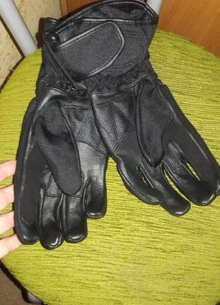 Новые кожа мото перчатки мужские s/m