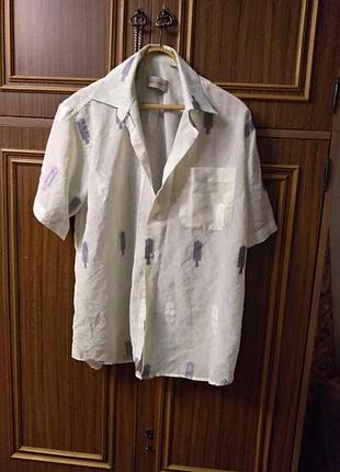 Рубашка georgio ferreti 41 по воротнику