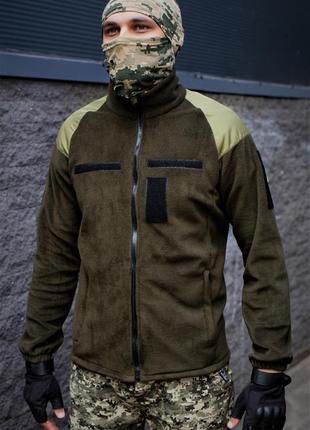 Тактична кофта фліска without ziper khaki 8048729
