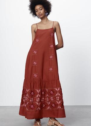 Сукня сарафан zara
