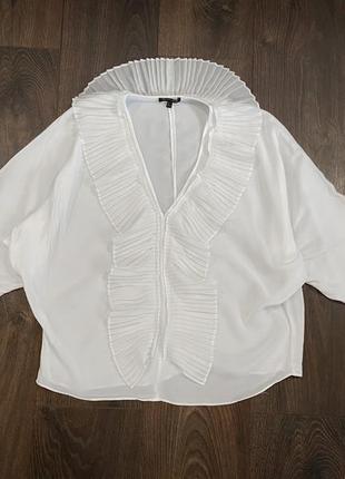 Massimo dutti біла блуза1 фото