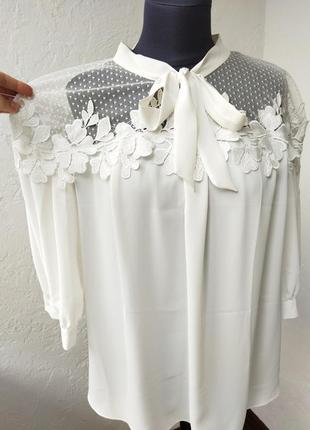 Ошатна жіноча блузка 50 р. туреччина8 фото