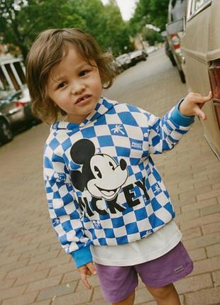 Худі з капюшоном міккі кофта zara 3-4 роки 104 см 4-5 років 110 см