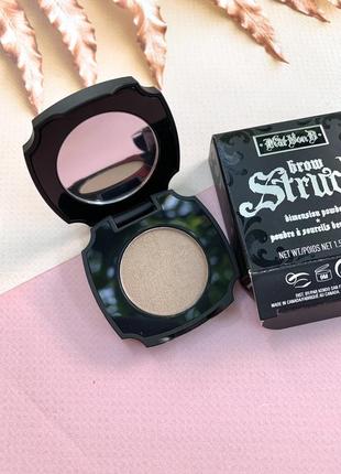 Тіні для брів від бренду kat von d taupe2 фото