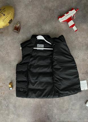 Чоловіча жилетка moncler black.3 фото