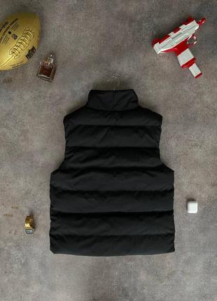 Чоловіча жилетка moncler black.2 фото