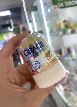 Дезодорант кристал grace натуральний сухий з імбирем, 50г