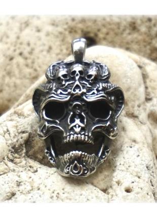 Амулет boho череп