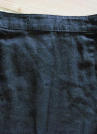 Новая черная юбка "next" р.42 лен 55 %6 фото