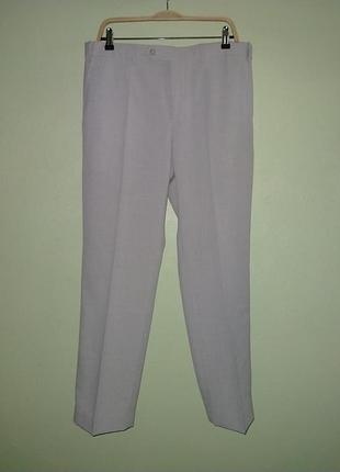 Чоловічі класичні сірі брюки штани на кант marks & spencer