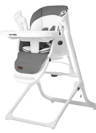 Стульчик-качели для кормления triumph, «carrello» (crl-10302), цвет palette grey (тёмно-серый)