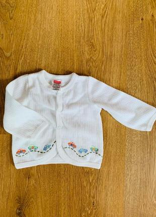 Кофта на 0-3 міс. в гарному стані fisher price