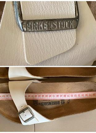 Шльопанці/в'єтнамки birkenstock розмір eur-45/44-29 див.8 фото