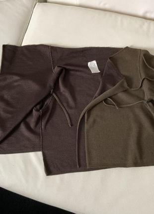 Sarah pacini кардиган кофта оригинального кроя merino wool8 фото