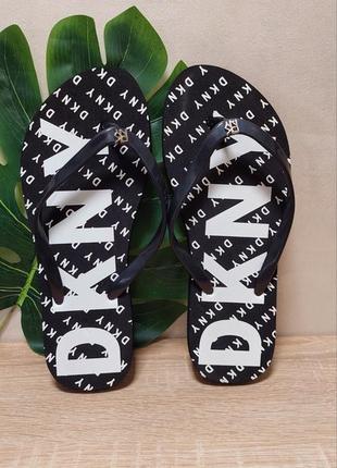 Сланцы шлепки шлепанцы шльопки dkny 35.5-36, 40-41 оригинал