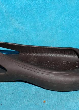 Crocs мокасины коричневые 40 размер 12