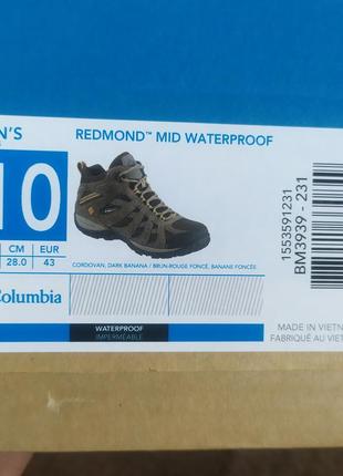 Тактичні фірмові черевики columbia mid waterproof. оригінал!10 фото