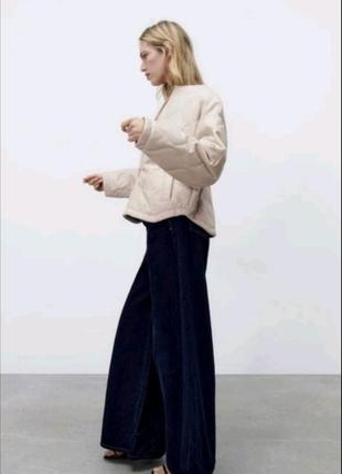 Куртка zara еко шкіра
