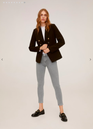 Джинси skinny mango світло-сірі 32, 34, 36 моделюючі3 фото