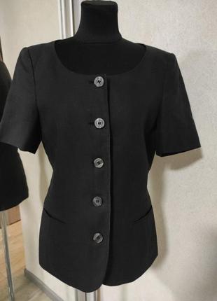 Лляний подовжений жакет marella max mara