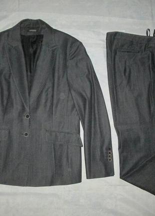 Вовняний костюм apanage німеччина піджак + штани р. xl1 фото