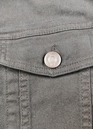 Джинсова куртка чоловіча джинсовці чорна produkt5 фото