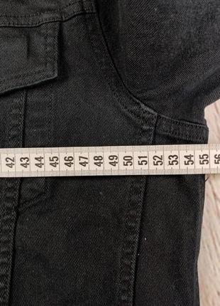 Джинсова куртка чоловіча джинсовці чорна produkt8 фото