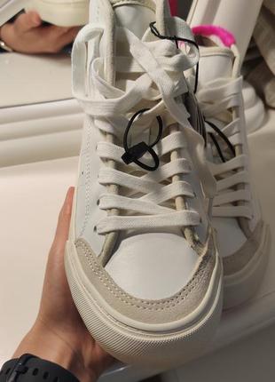 Шкіряні кеди zara 36 розмір