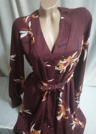 Платье туника блуза принт2 фото