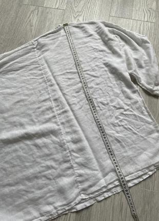 Крута льон кофтинка футболка блузка оверсайс3 фото