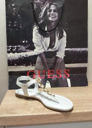 Белые босоножки guess 35, 36, 37, 38, 39, 40 размера оригинал1 фото