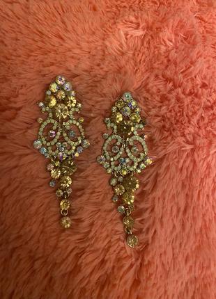 Очень красивые серьги камни