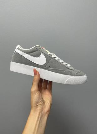 Кросівки жіночі nike Da5380-102 blazer low '77 vintage suede grey/кросівки жіночі найк блейзер вінтаж