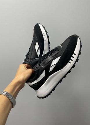 Кросівки жіночі reebok classic suede legacy black/ кроссовки женские рибок классик7 фото