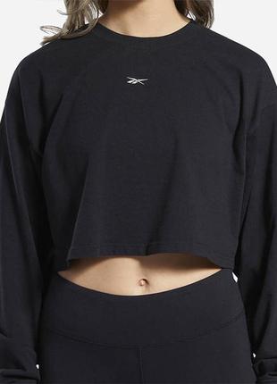 Кофта женская reebok classic wde cotton longsleeve1 фото