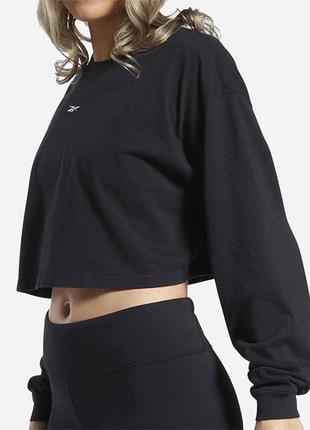 Кофта женская reebok classic wde cotton longsleeve3 фото