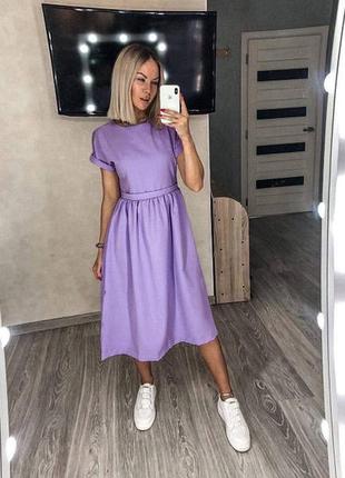 Плаття сукня міді2 фото