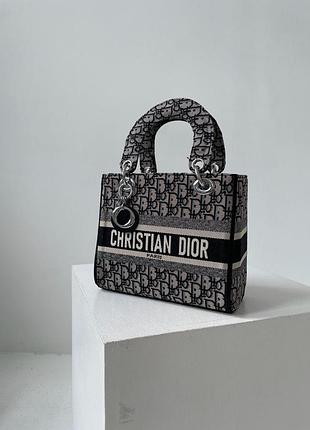 Маленька сумка сумочка на плечі леді діор ledy dior