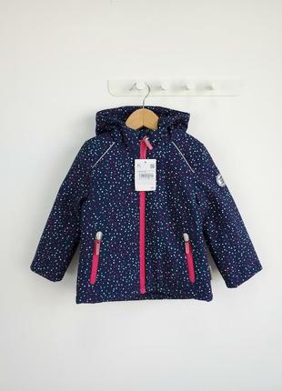 Зимова курточка для дівчинки softshell c&a розмір 98