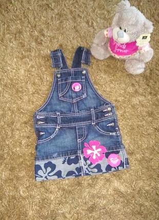 Дитячий джинсовий сарафан