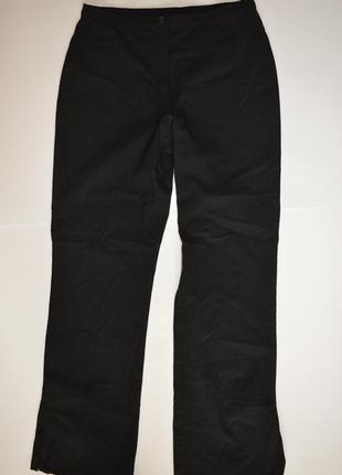 Чорні прямі брюки стрейч m&s2 фото