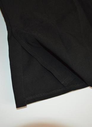 Чорні прямі брюки стрейч m&s3 фото