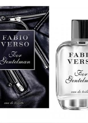 Туалетная вода для мужчин fabio verso for gentleman 100 мл