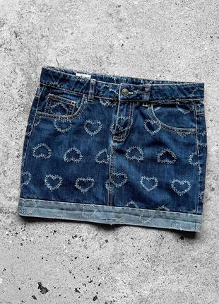 Benetton jeans women’s жіноча, джинсова коротка спідниця