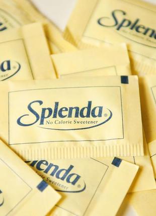 Сахарозаменитель splenda no calorie. спленда. поштучно. 50 штук.1 фото