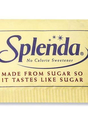 Сахарозаменитель splenda no calorie. спленда. поштучно. 50 штук.3 фото