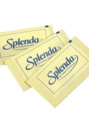 Сахарозаменитель splenda no calorie. спленда. поштучно. 50 штук.5 фото