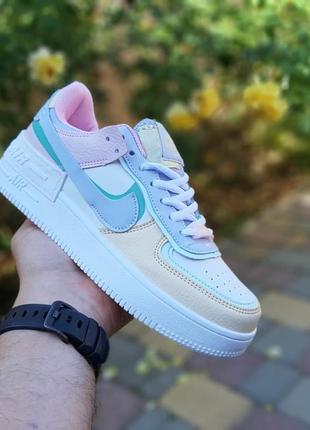 Жіночі кросівки nike air force 1 shadow1 фото